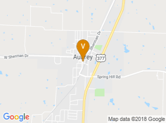 map of Aubrey Festival Grounds
