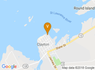 map of 1000 Islands Harbor Hotel