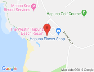 map of Hapuna Beach Prince Hotel
