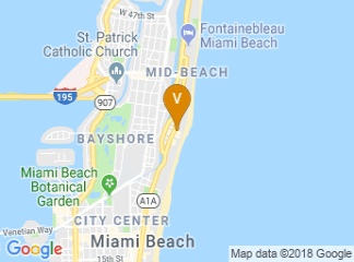 map of The Miami Beach EDITION