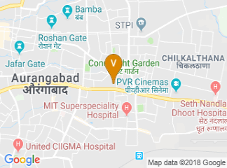 map of Ambassador Ajanta Hotel, Aurangabad
