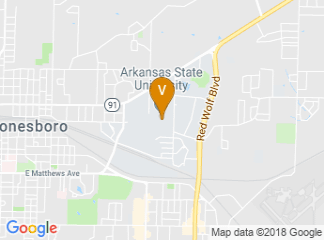 map of Arkansas State University