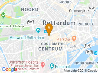 map of Rotterdam Marriott Hotel