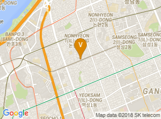 map of 베스트웨스턴프리미어강남호텔