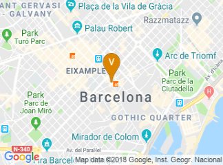 map of Trobador Rambla Catalunya