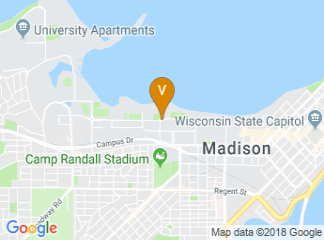 map of University of Wisconsin-Madison