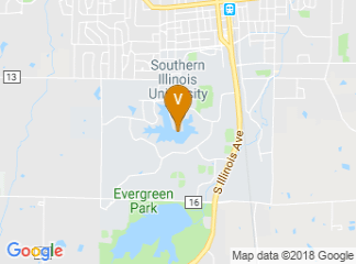 map of Southern Illinois University