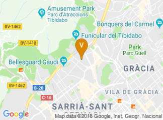 map of Universitat Ramon Llull