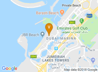 map of The Ritz-Carlton, Dubai
