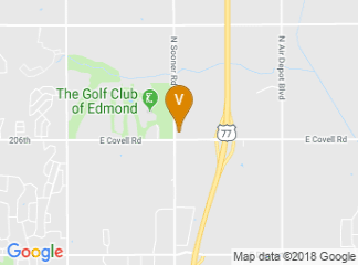 map of Hilton Garden Inn Edmond & Edmond Conference Center