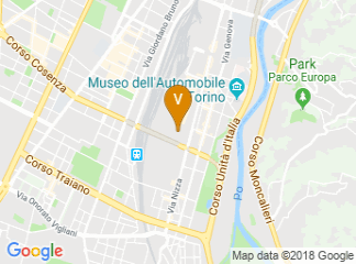 map of Torino Lingotto Fiere