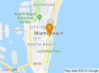 map of Royal Palm South Beach Miami, a Tribute Portfolio Resort