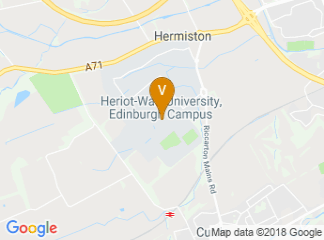 map of Heriot-Watt University Edinburgh Campus