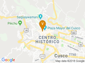 map of Convention Center Cusco