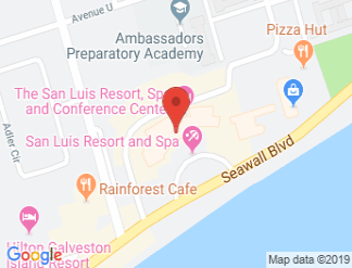 map of The San Luis Hotel Spa and Conference Center