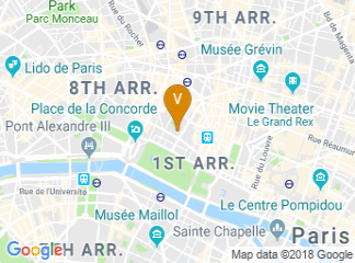 map of Pavillon Vendôme