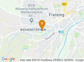 map of Hochschule Weihenstephan-Triesdorf