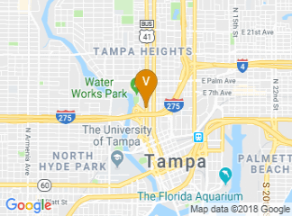 map of Hillsborough County Bar Association - Chester H. Ferguson Law Center