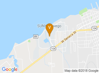 map of SUNY Oswego
