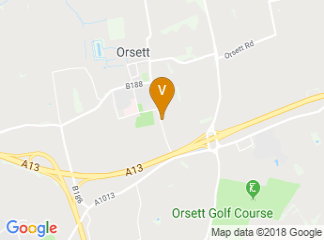 map of Orsett Showground
