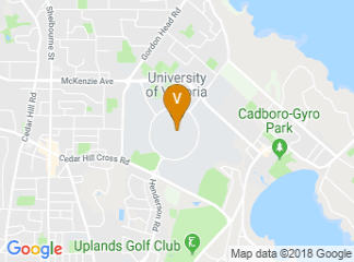 map of University of Victoria