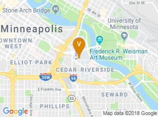 map of Carlson School of Management