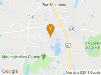 map of The Lodge and Spa at Callaway Gardens