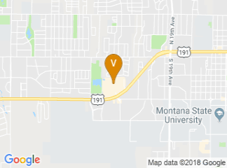 map of Gallatin Valley Mall