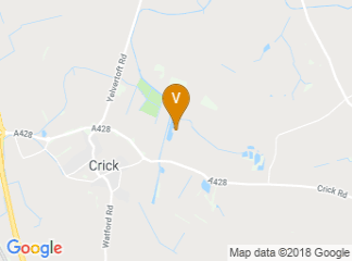 map of Crick Marina