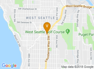 map of Alki Masonic Center