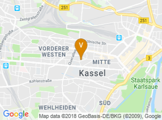 map of Karlsaue