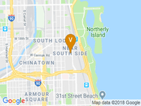 map of Marriott Marquis Chicago