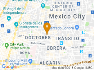 map of Cdmx