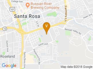 map of Sonoma County Event Center at the Fairgrounds