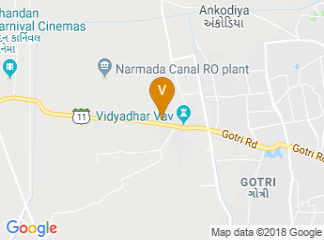 map of Federation of Gujarat Industries (FGI)