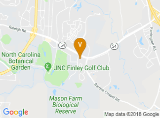 map of Courtyard by Marriott Chapel Hill