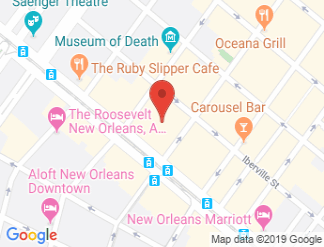 map of Hyatt Centric French Quarter New Orleans