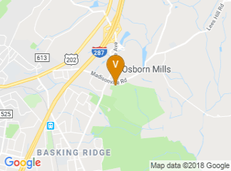 map of Basking Ridge Country Club