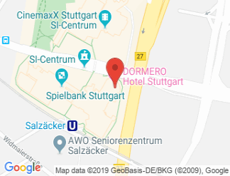 map of Hotel Dormero