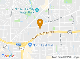 map of Hurst Conference Center