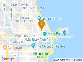 map of Northwestern Memorial Hospital