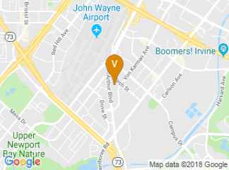 map of Fairmont Newport Beach