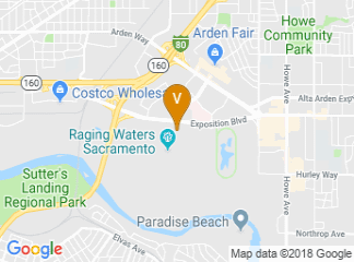 map of Cal Expo Lot C