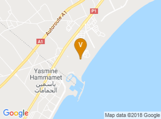 map of Le Royal Hotels & Resorts Hammamet