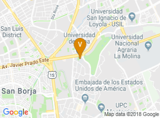 map of University of Lima
