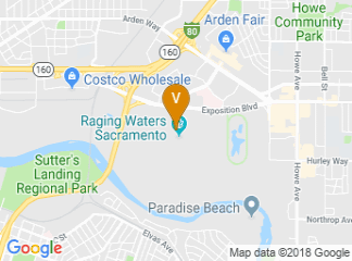 map of Sacramento County Fair