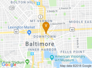map of Baltimore Farmers' Market & Bazaar