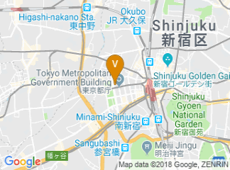 map of Hyatt Regency Tokyo