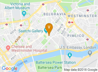 map of Saatchi Gallery Loading Bay