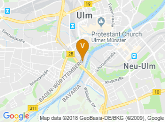 map of ROXY Ulm